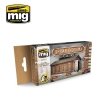 AMMO of Mig Jimenez 7177 Urban Diorama Colors Set 6x17ml